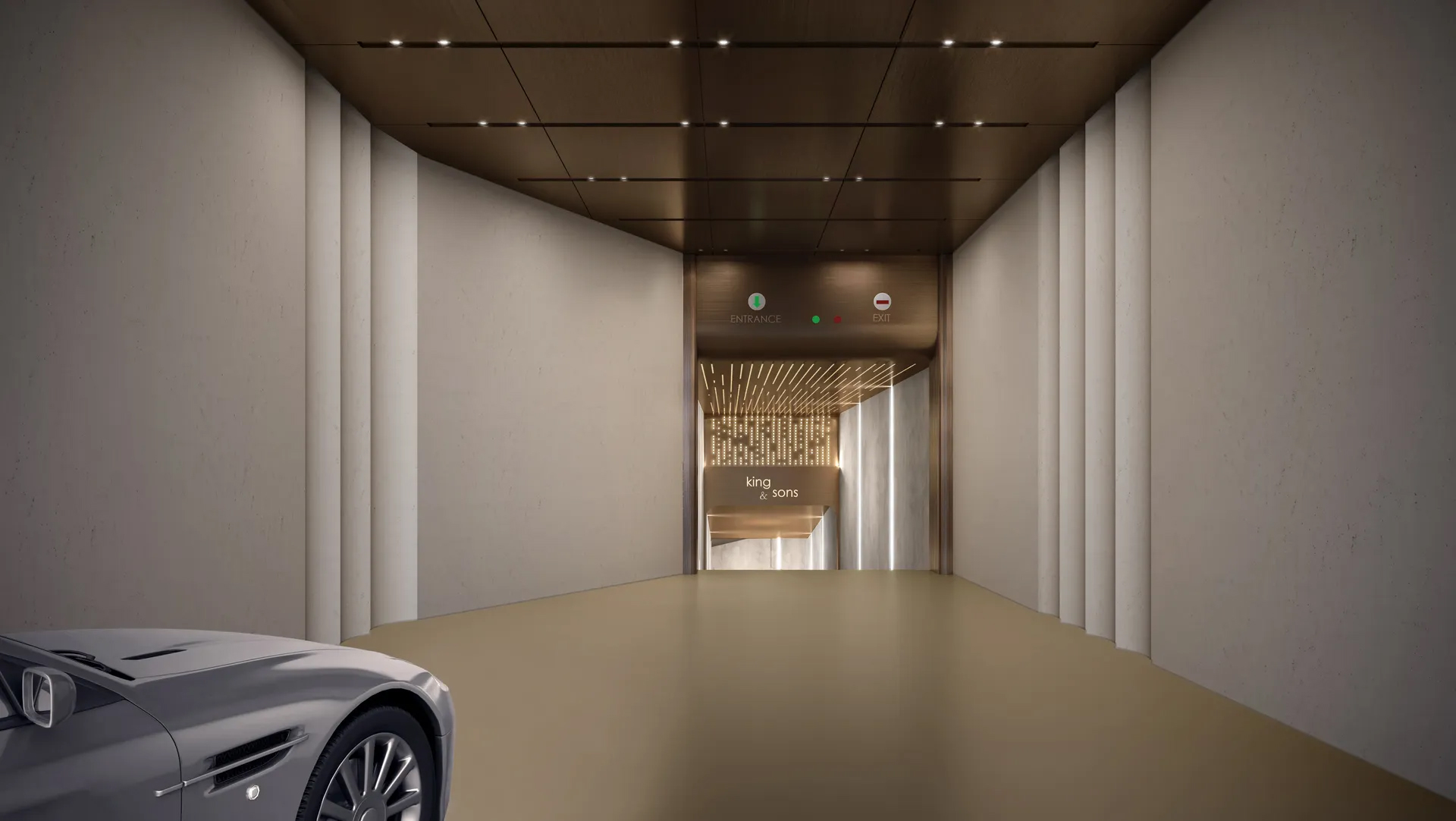 Паркинг ЖК King & Sons